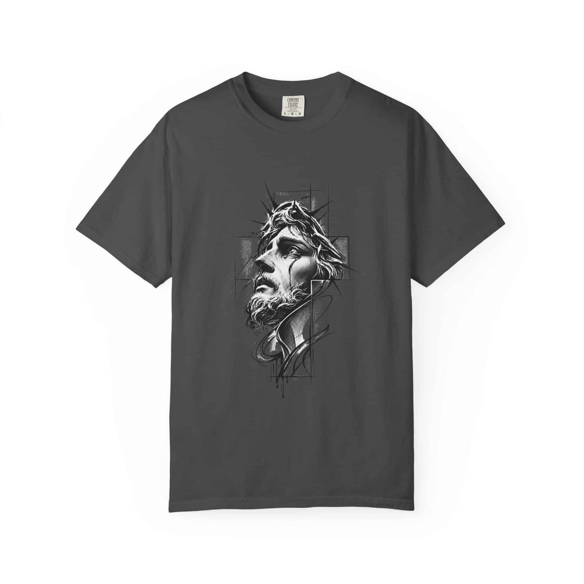Crown of Faith 1 Unisex Garment-Dyed T-shirt image 82
