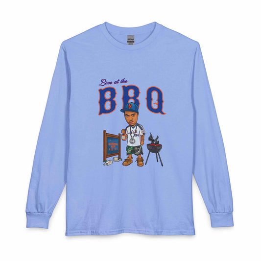 Rap Nas Live At The BBQ Long Sleeve T-Shirt image 0