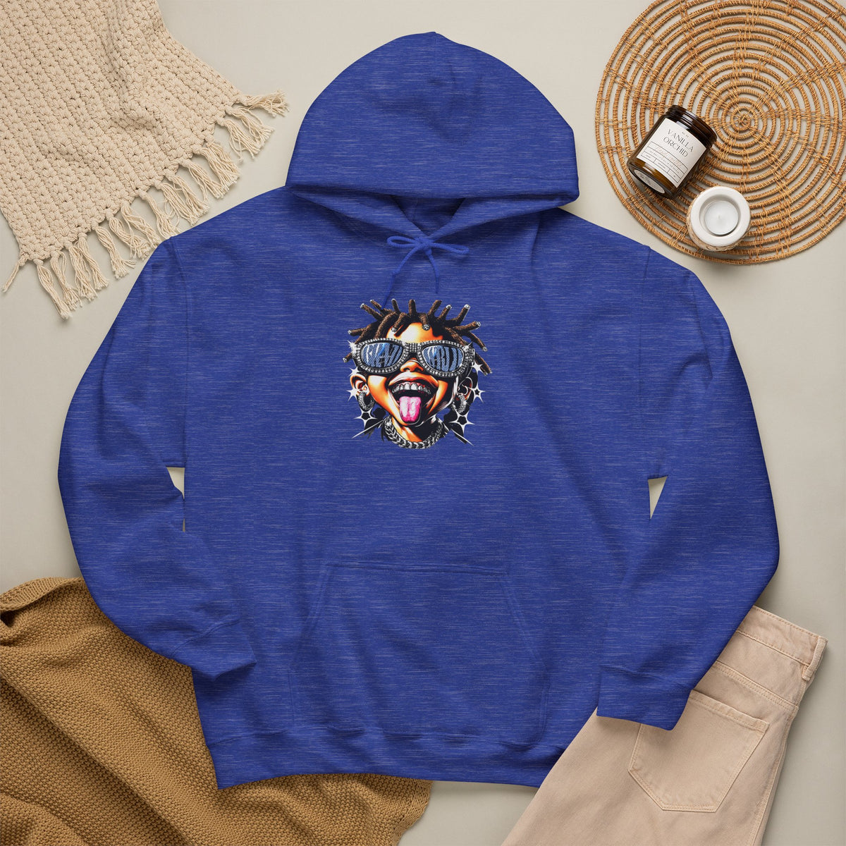 Diamond Drip Hooded Sweatshirt image 45