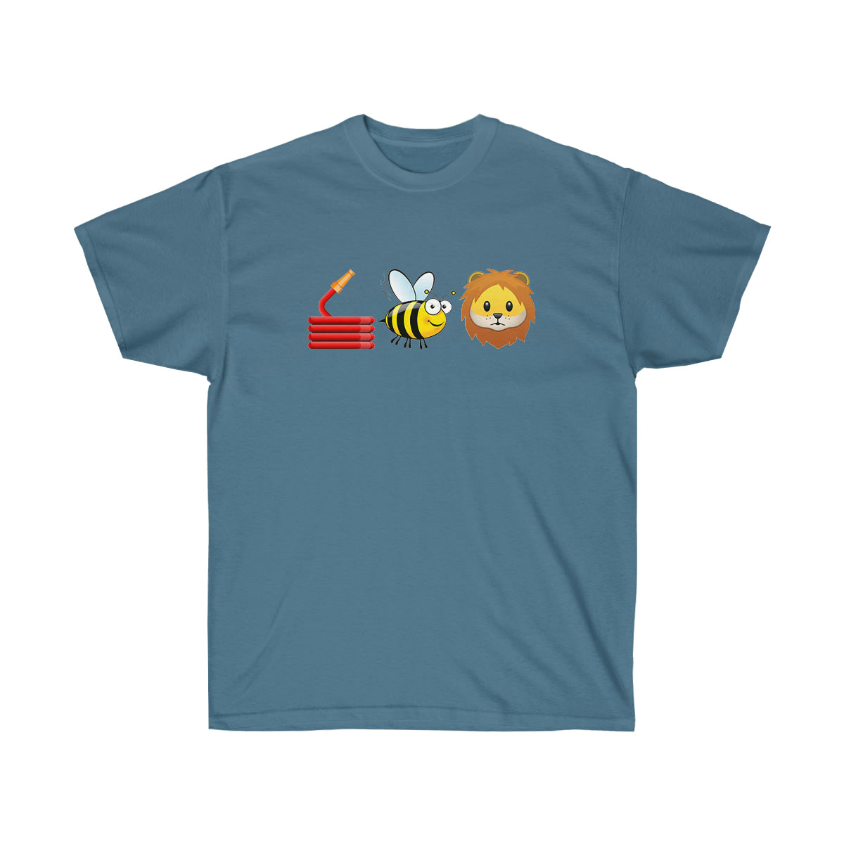 Hose Bee Lion T-Shirt - Indigo Blue, 3XL image