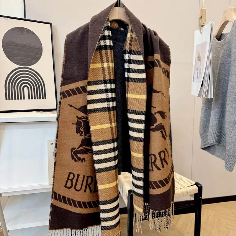 BUR Scarf  - BUR0025 - Brown image