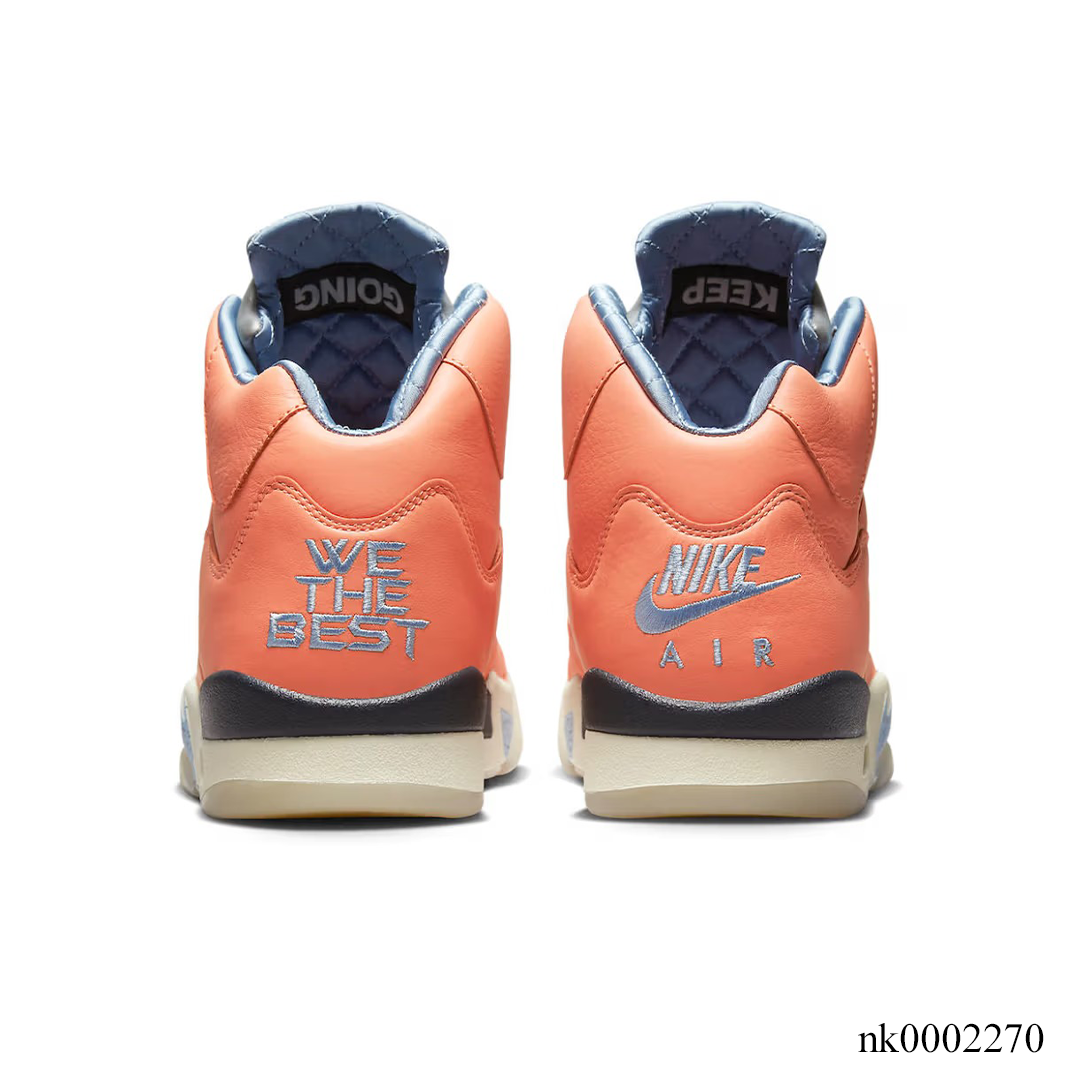 AJ 5 Crimson Bliss x We The Best Shoes Sneakers - nk0002270 image 4