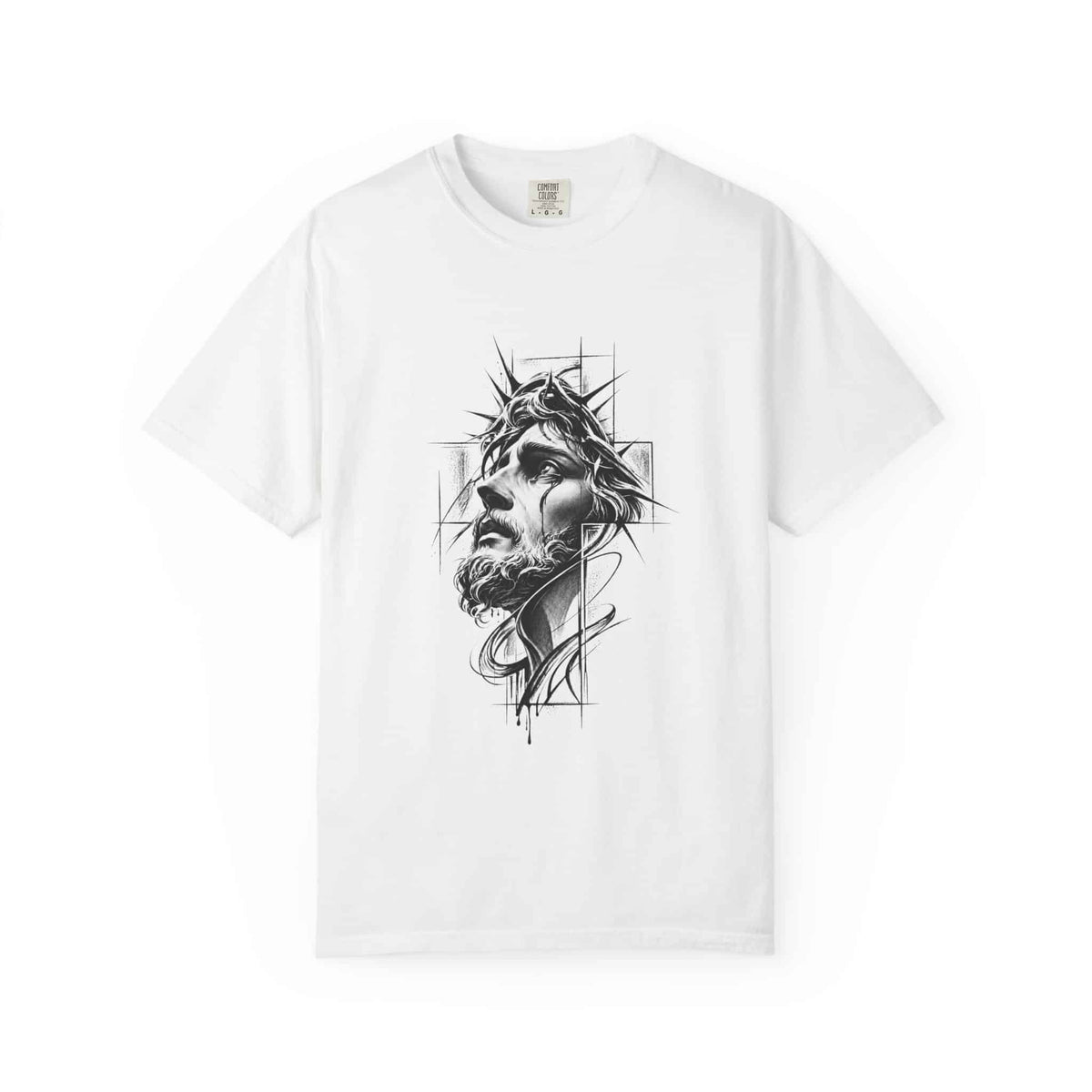 Crown of Faith 1 Unisex Garment-Dyed T-shirt image 0