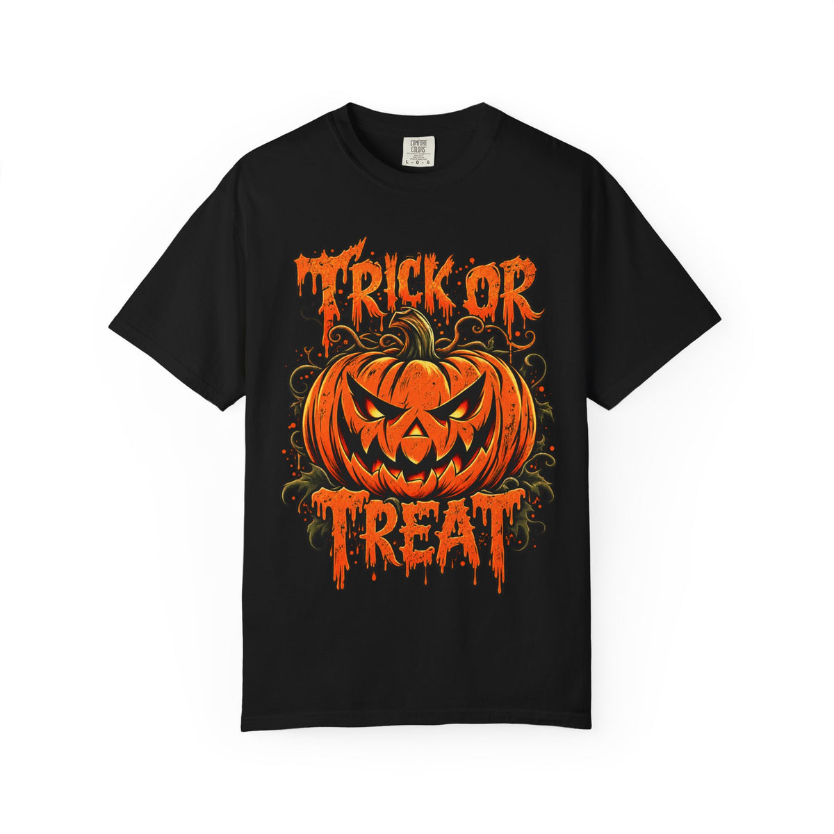 Trick or Treat Unisex Garment-Dyed T-shirt image 0