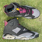 AJ 6 Bordeaux Shoes Sneakers - nk0001646 image 6