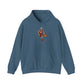 Halloween Basketball Hooded Sweatshirt - 3XL, Indigo Blue image