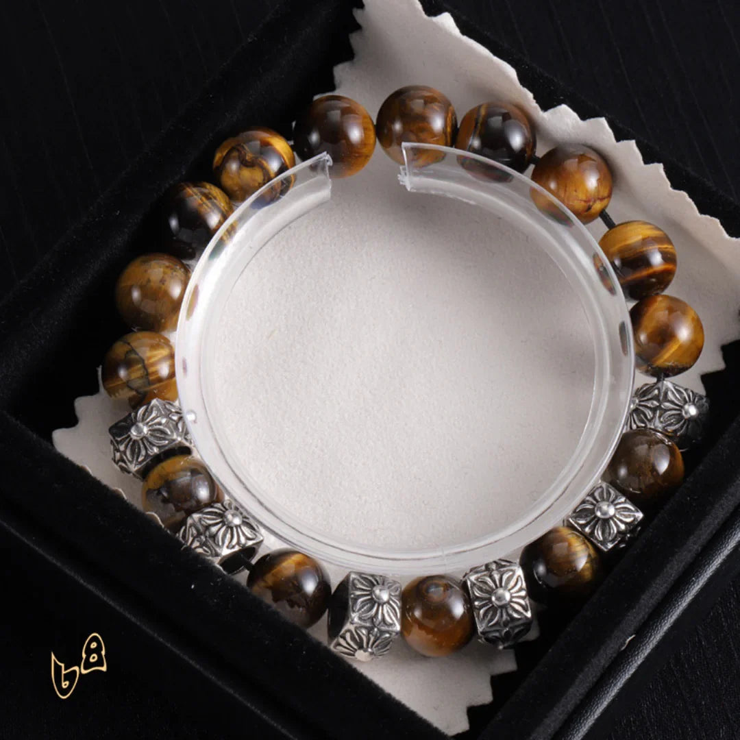 CH Cross Flower Ball Bracelet  - CH0075 image 1