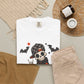 Boy Skeleton Halloween Unisex Garment-Dyed T-shirt image 101