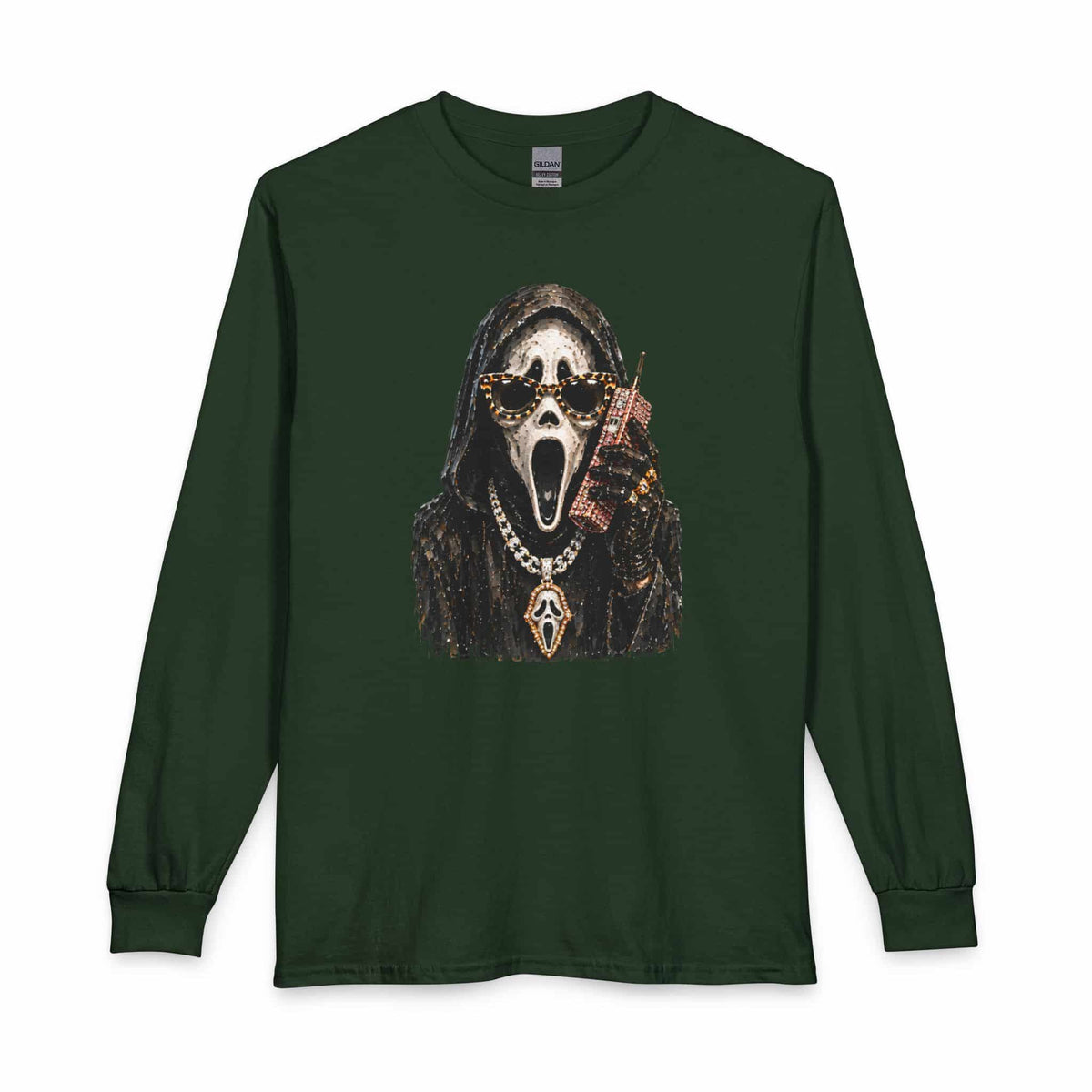 Halloween Ghostface Long Sleeve T-Shirt image 28
