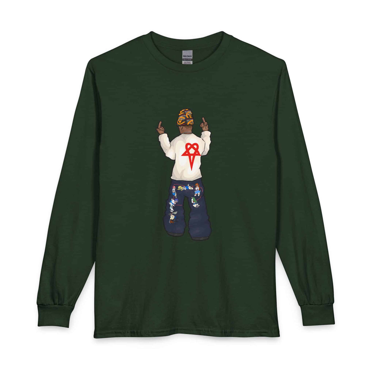 Rebel Attitude Long Sleeve T-Shirt image 20