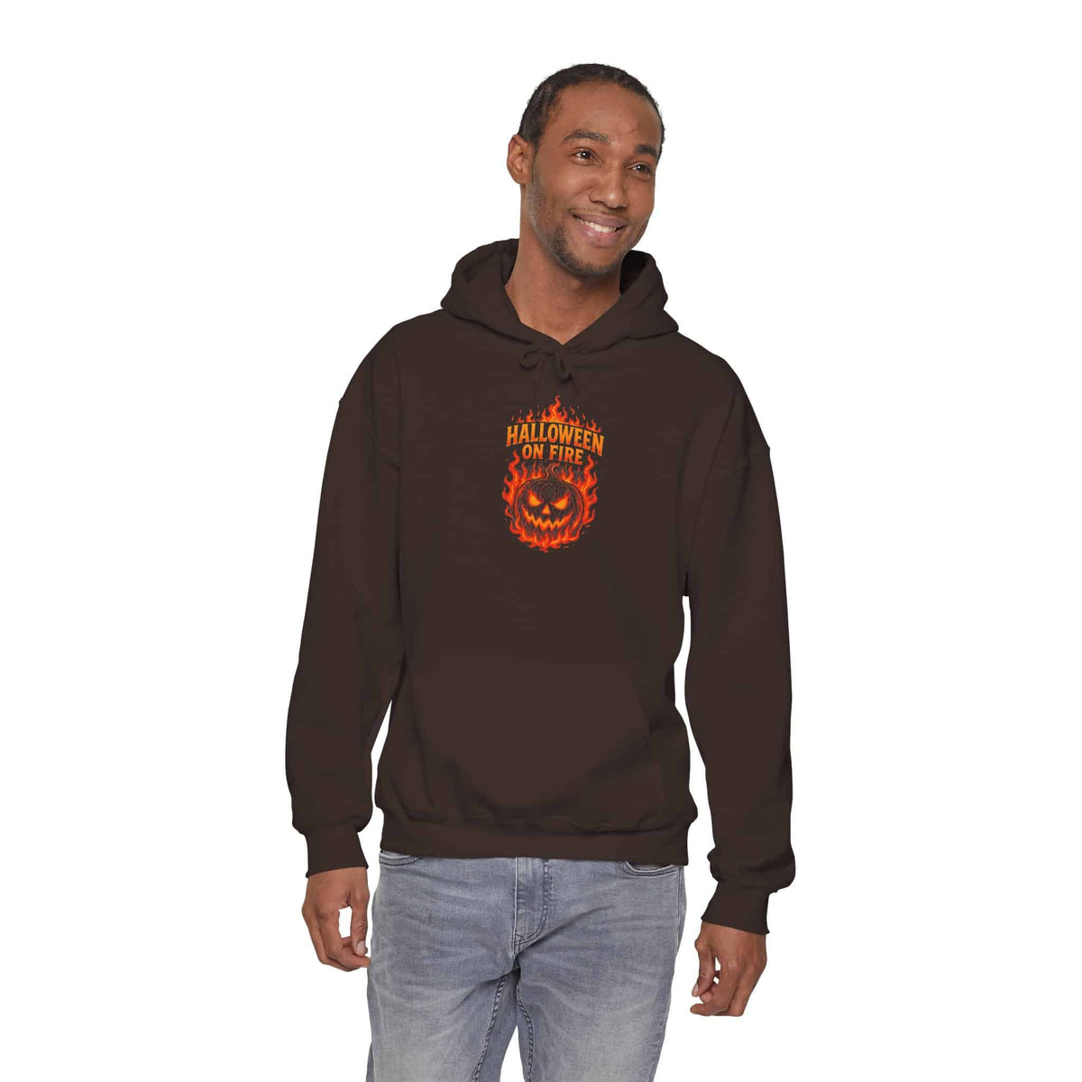 Halloween on Fire Hooded Sweatshirt image 39