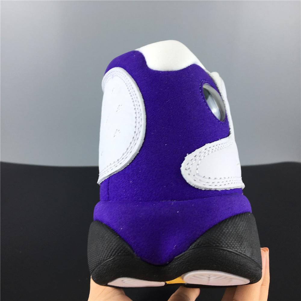 AJ 13 Retro Lakers Shoes Sneakers - nk0000270 image 7