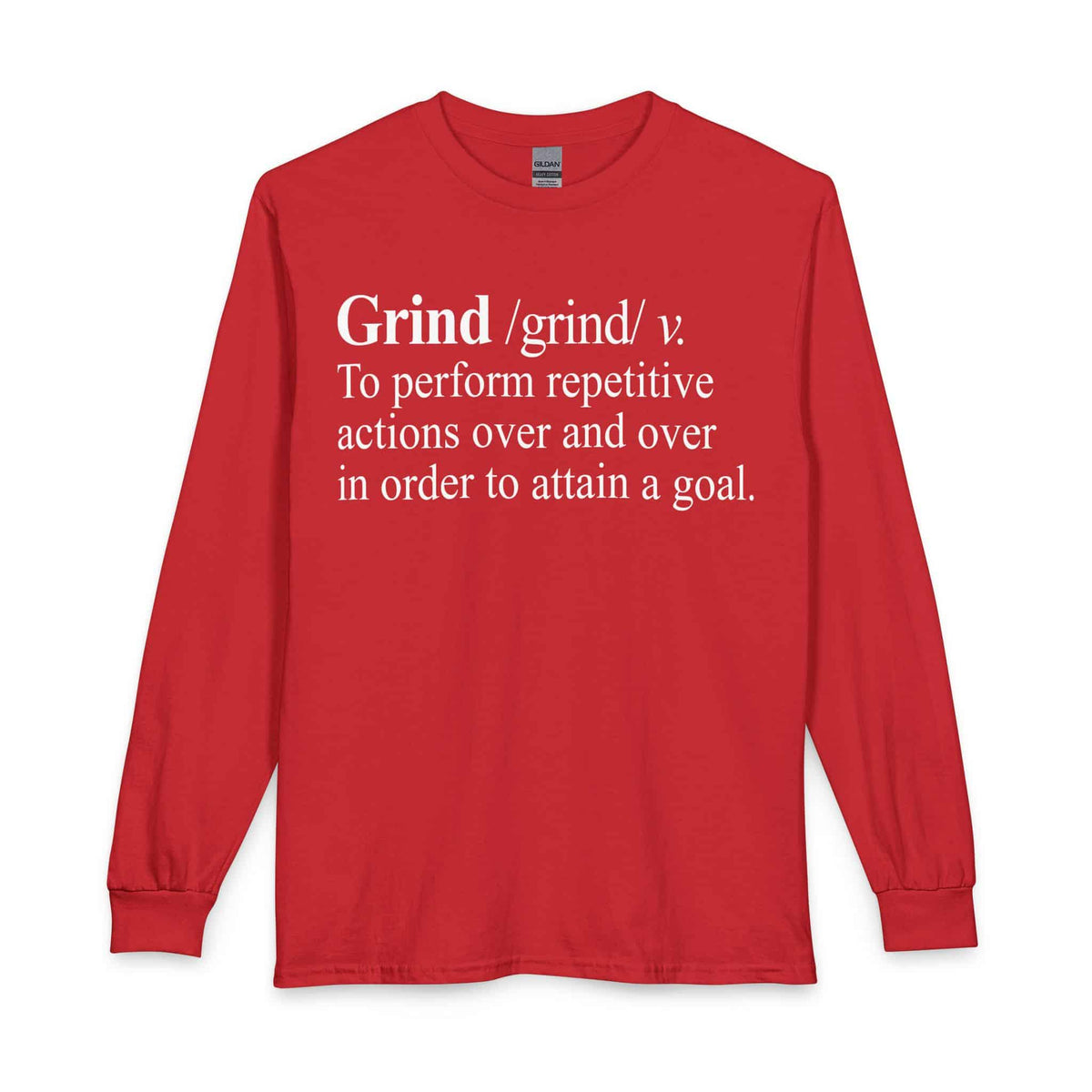 Grind Definition Long Sleeve T-Shirt image