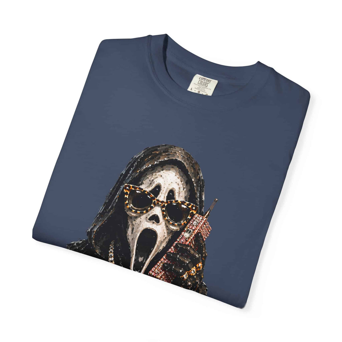Halloween Ghostface Unisex Garment-Dyed T-shirt image 72