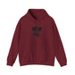 Outlaw Skull Hooded Sweatshirt - XL, Garnet image