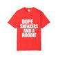 Graphic Print  Unisex Garment-Dyed T-shirt - POD0036 image