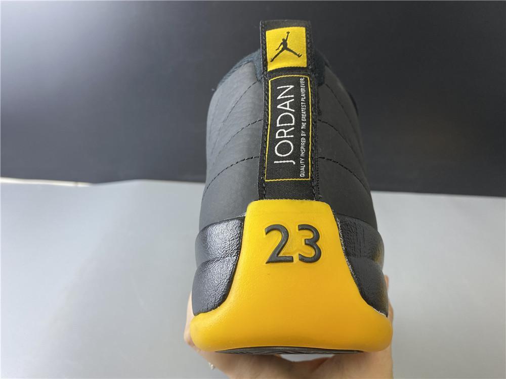 AJ 12 Retro Black University Gold Shoes Sneakers - nk0000758 image 13