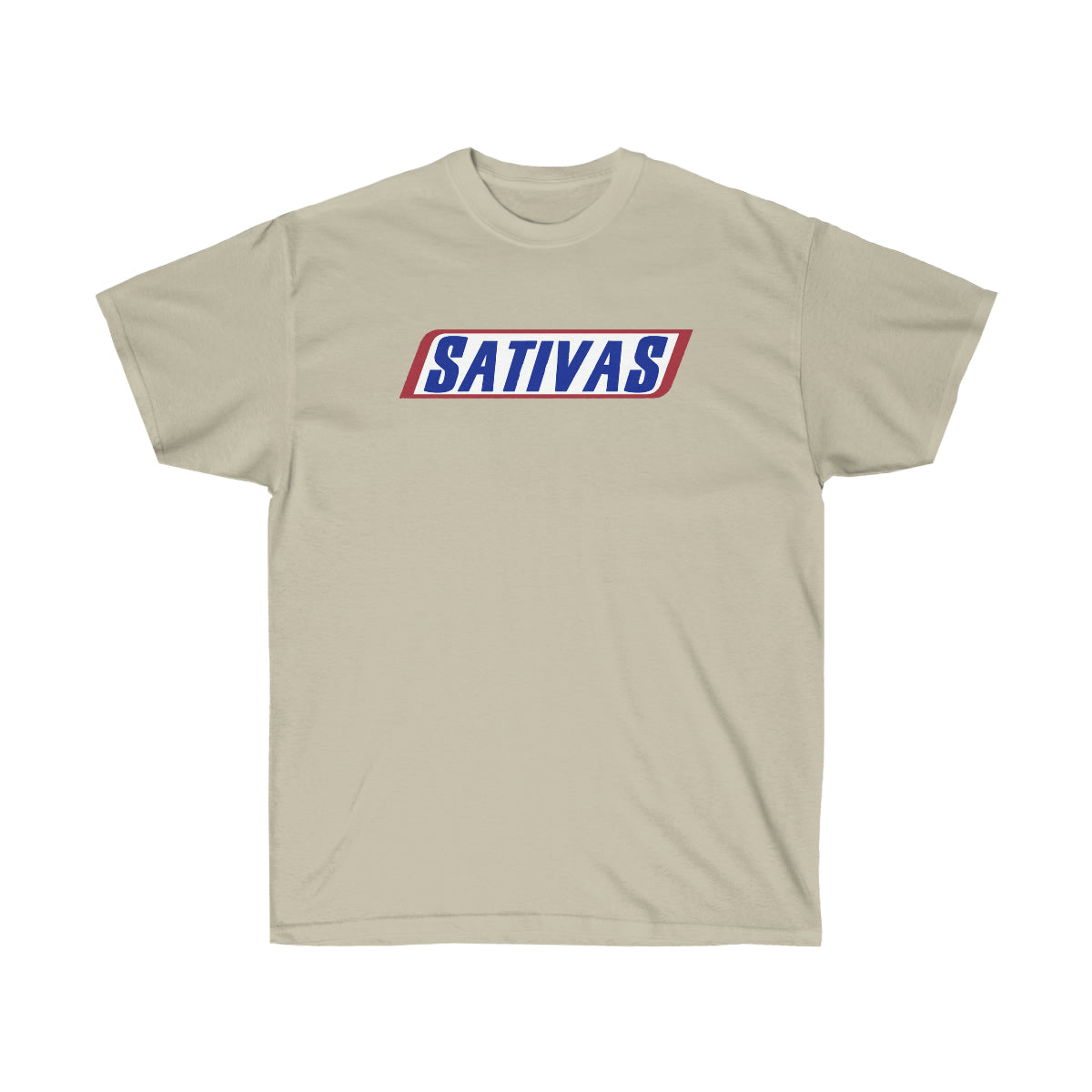 Sativas Color Men T-Shirt - Sand, M image