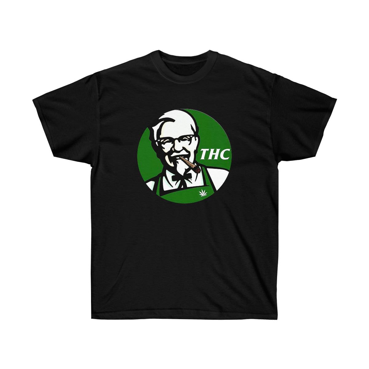 THC King Green Men T-Shirt - Black, L image