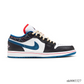 AJ 1 Low SE Black Industrial Blue Shoes Sneakers - nk0003327 image
