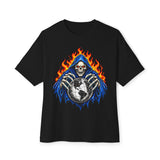World on Fire Unisex Oversized Boxy Tee