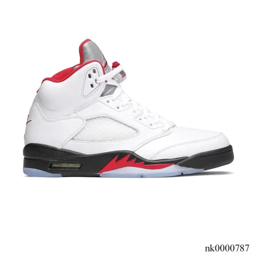 AJ 5 Fire Red Silver Tongue (2020) Shoes Sneakers - nk0000787 image 2