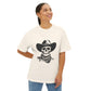 Outlaw Skull Unisex Oversized Boxy Tee image 15