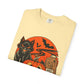 Midnight Cat Unisex Garment-Dyed T-shirt image 28