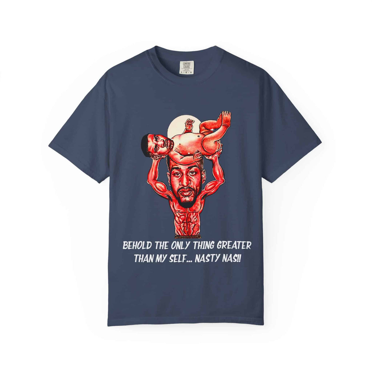 Nas The Last Word Unisex Garment-Dyed T-shirt image 36