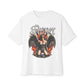 Sinner’s Flame Unisex Oversized Boxy Tee - White, XS image