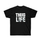 2Pac Thug Life Air Black Men T-Shirt - Black, M image