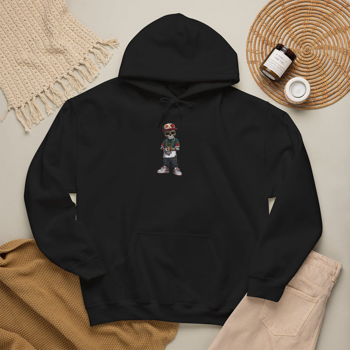 Skull Luxury Hooded Sweatshirt image 4