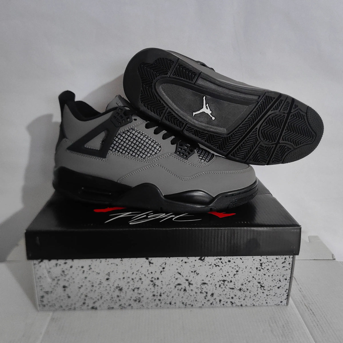AJ 4 x Travis Scott Retro Dark Grey Black Shoes Sneakers - nk0005039 image 13