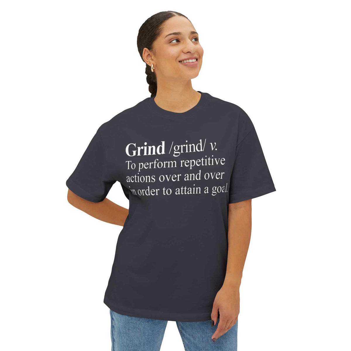 Grind Definition Unisex Oversized Boxy Tee image 19