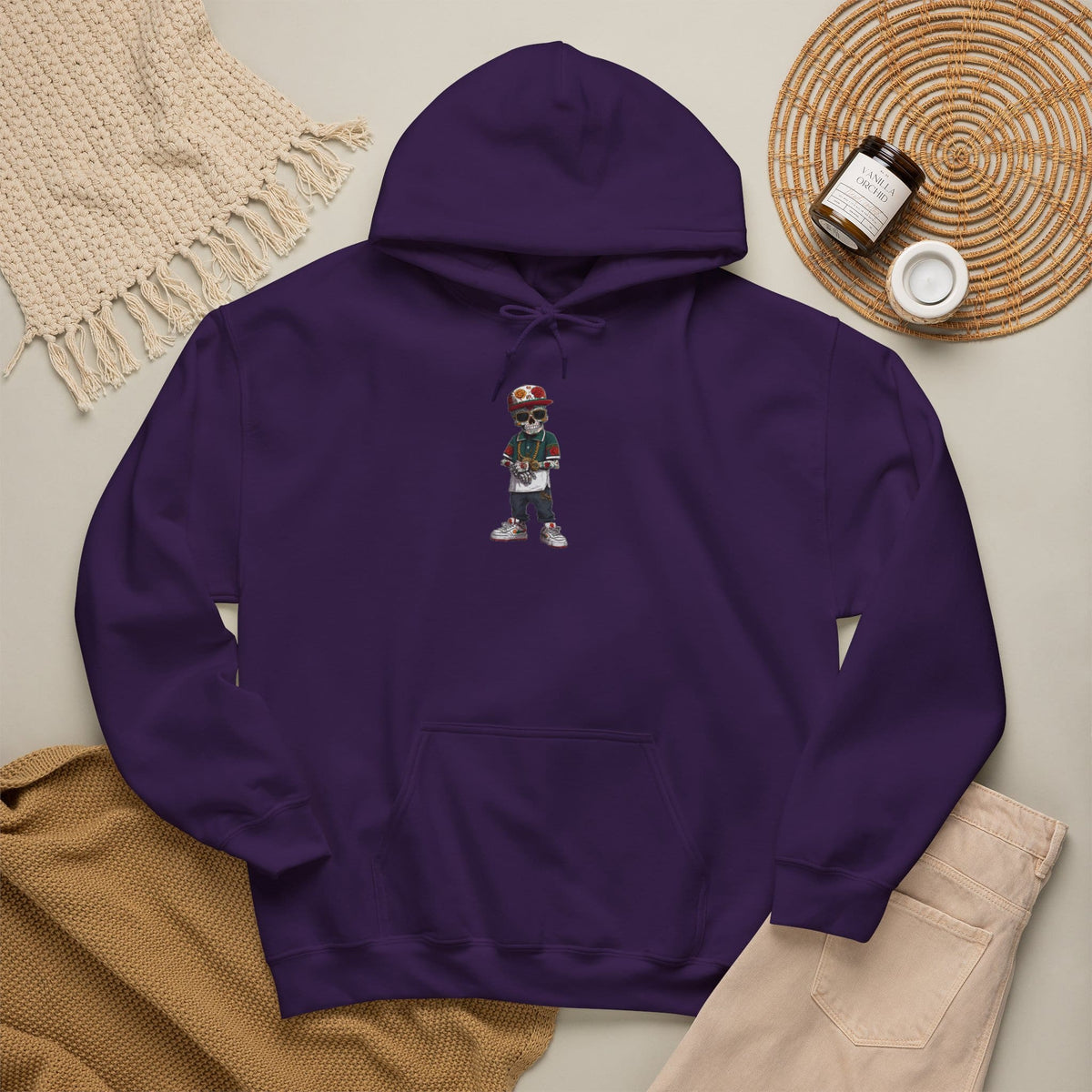 Skull Luxury Hooded Sweatshirt image 88