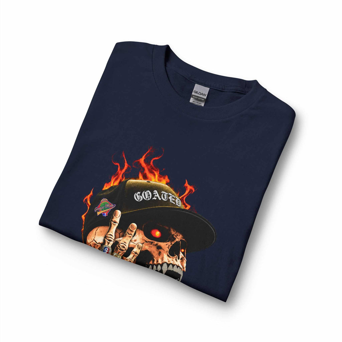 GOATED Skull Long Sleeve T-Shirt image 22