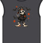 Boy Skeleton Halloween Unisex Garment-Dyed Muscle Tee image 12