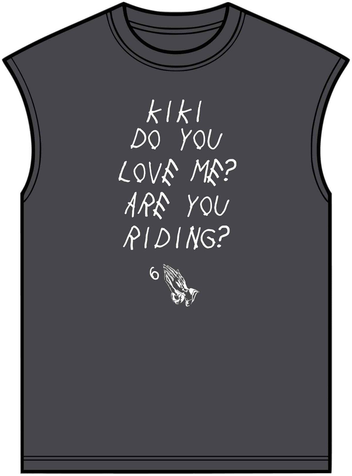 Kiki Loves Me Unisex Garment-Dyed Muscle Tee image
