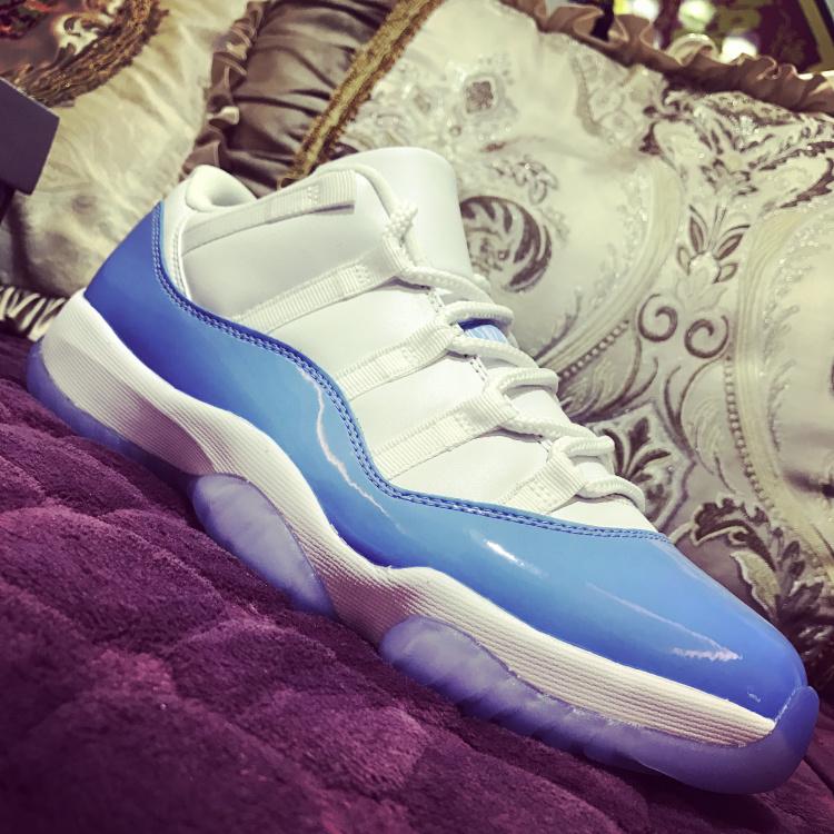 AJ 11 Retro Low University Blue (2017) Shoes Sneakers - nk0000628 image 9