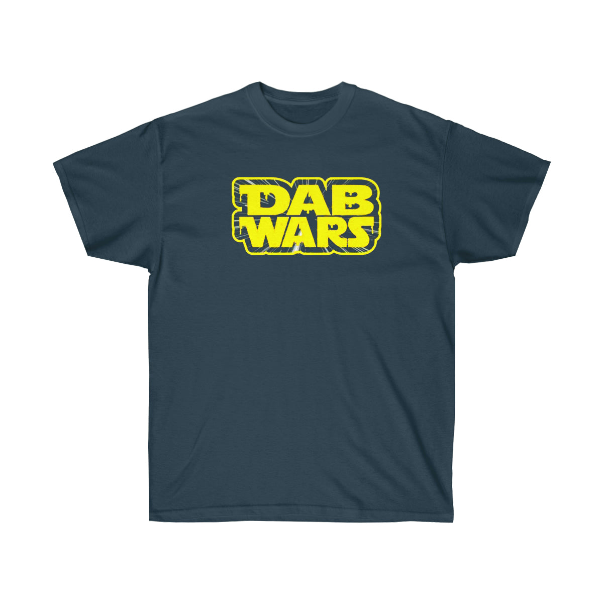 Dab Wars Basic Men T-Shirt - Blue Dusk, XL image