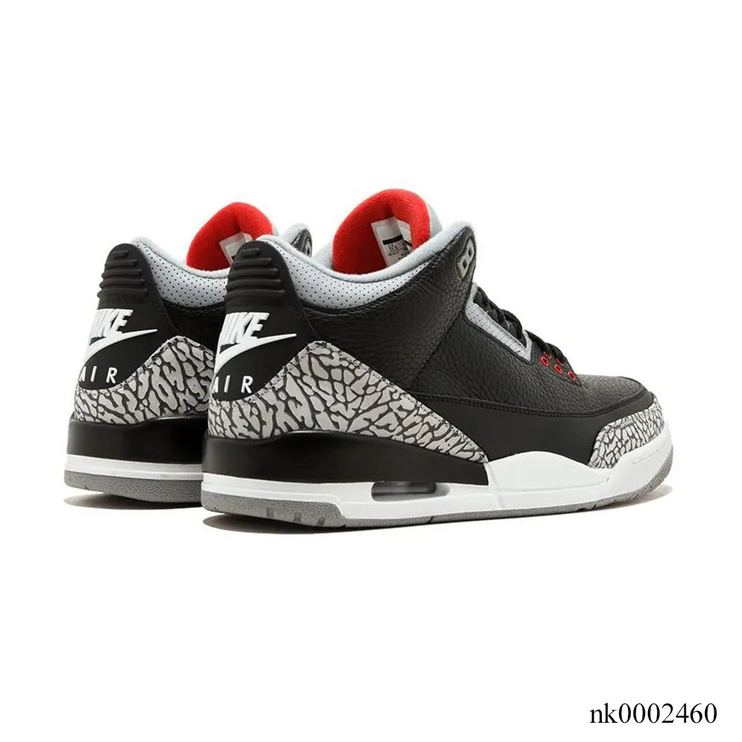 Air Jordan 3 Retro Black Cement 2018 Shoes Sneakers - nk0002460 image 3