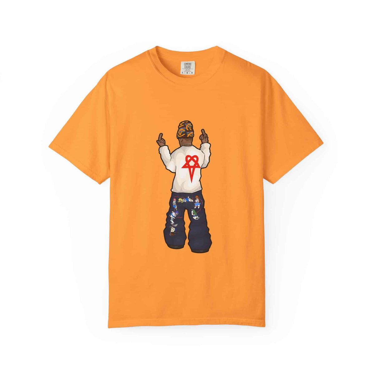 Rebel Attitude Unisex Garment-Dyed T-shirt image 42