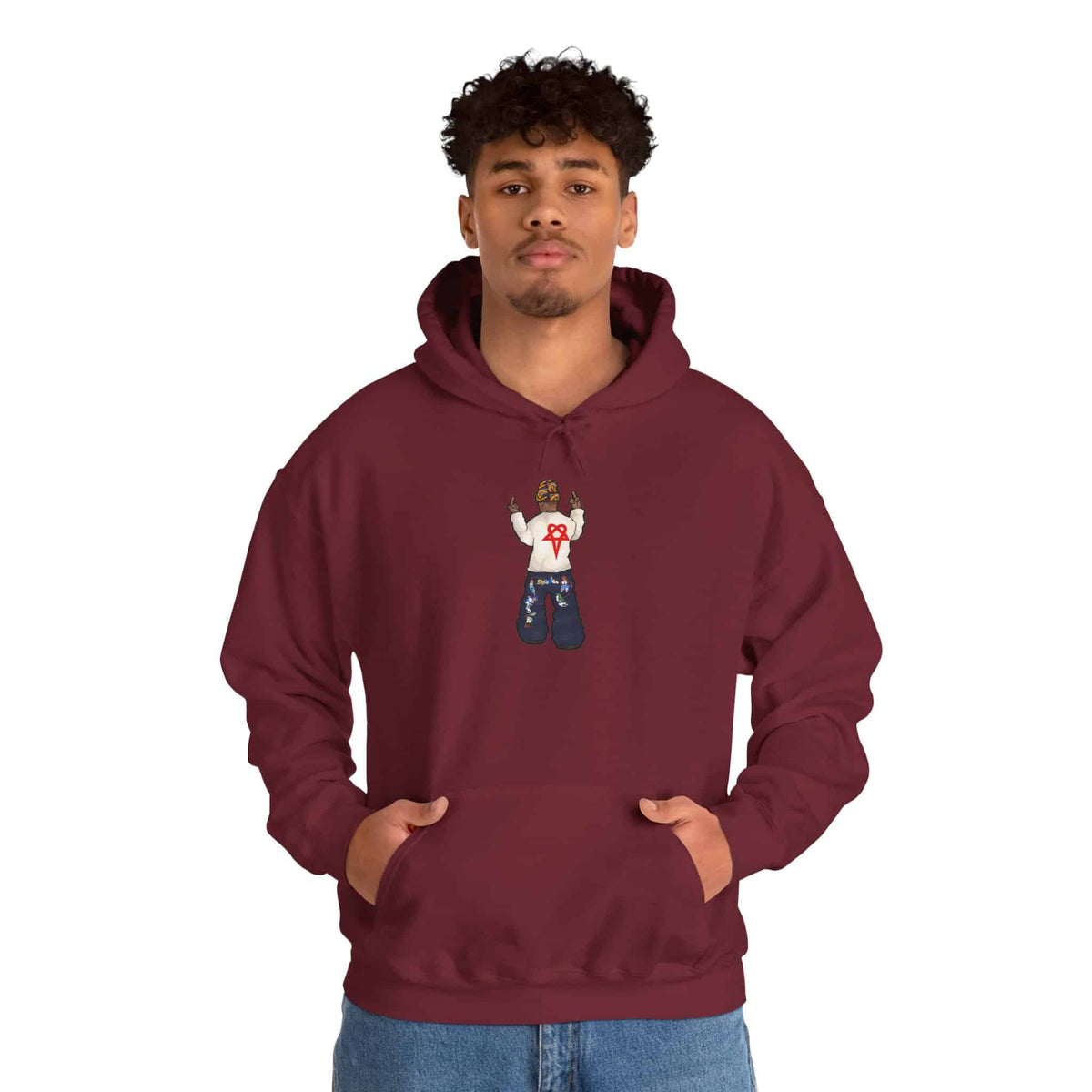 Rebel Attitude Hooded Sweatshirt image 72