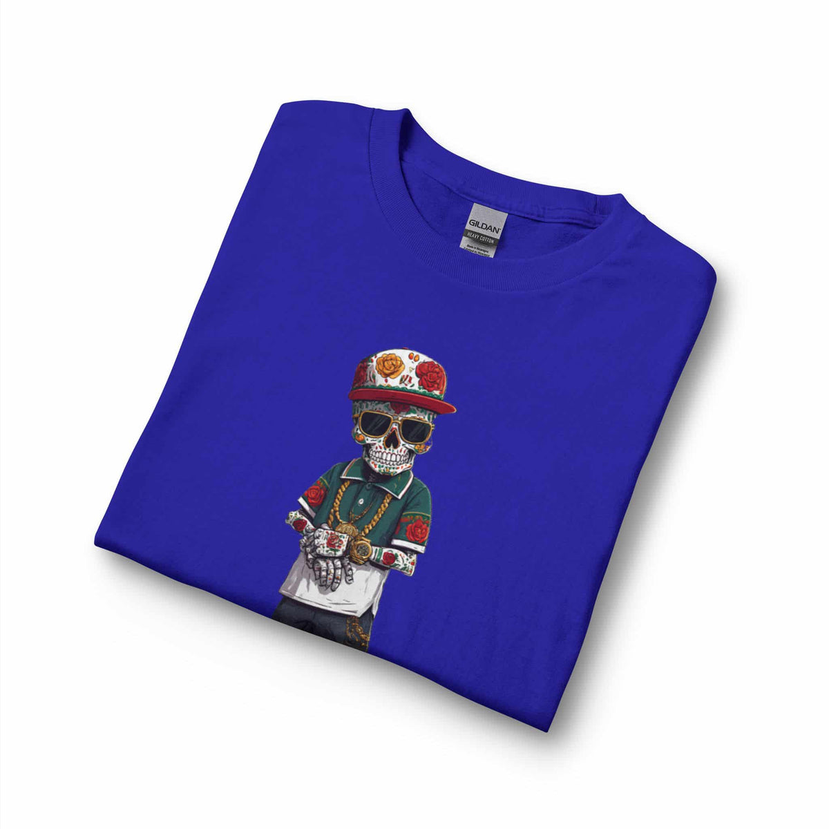 Skull Luxury Long Sleeve T-Shirt image 14