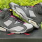 AJ 6 Bordeaux Shoes Sneakers - nk0001646 image 4
