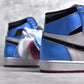 AJ 1 Retro High Fearless UNC Chicago Shoes Sneakers - nk0000058 image 5