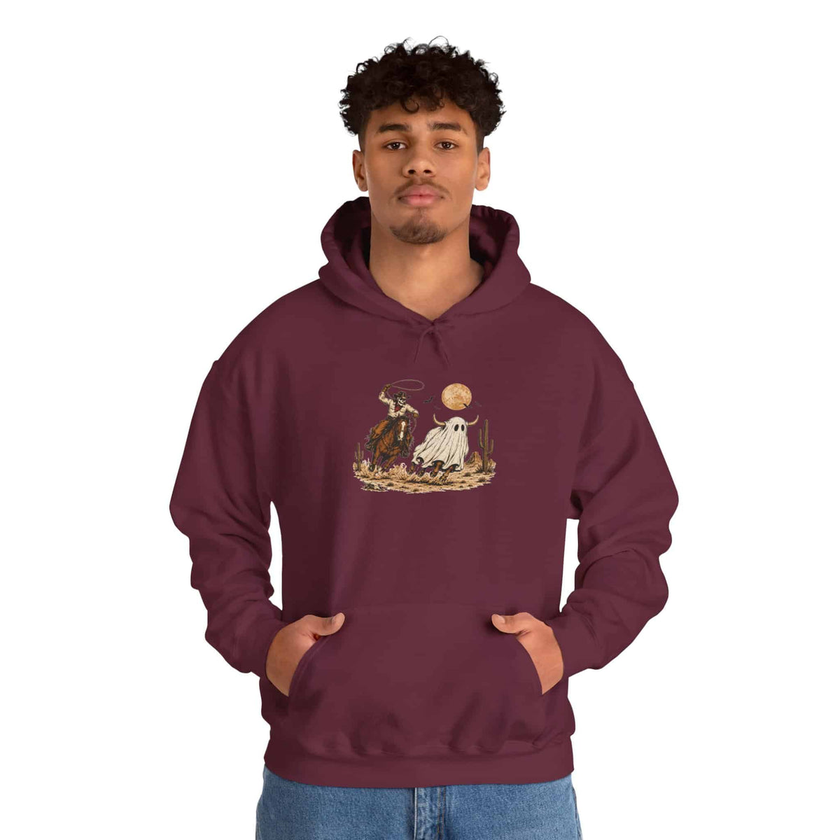 Halloween Cowboy Hooded Sweatshirt image 25