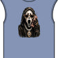 Halloween Ghostface Unisex Garment-Dyed Muscle Tee image