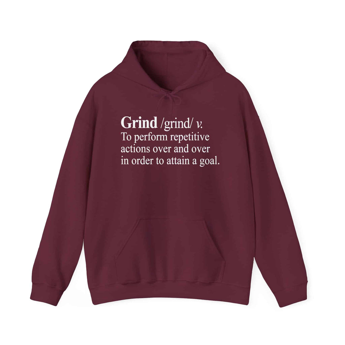Grind Definition Sweatshirt - S, Maroon image