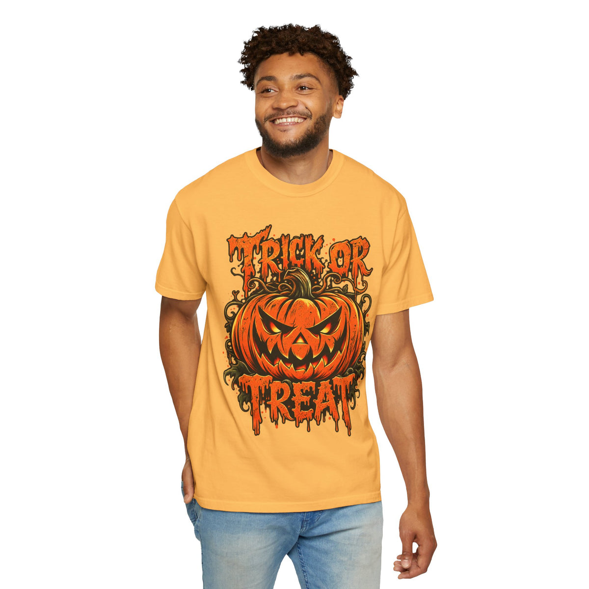 Trick or Treat Unisex Garment-Dyed T-shirt image 38